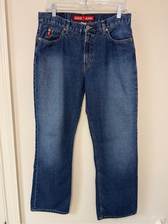Guess Denim - GUESS?: Women's Vintage Jeans, Classic Straight Blue Denim Size 32
